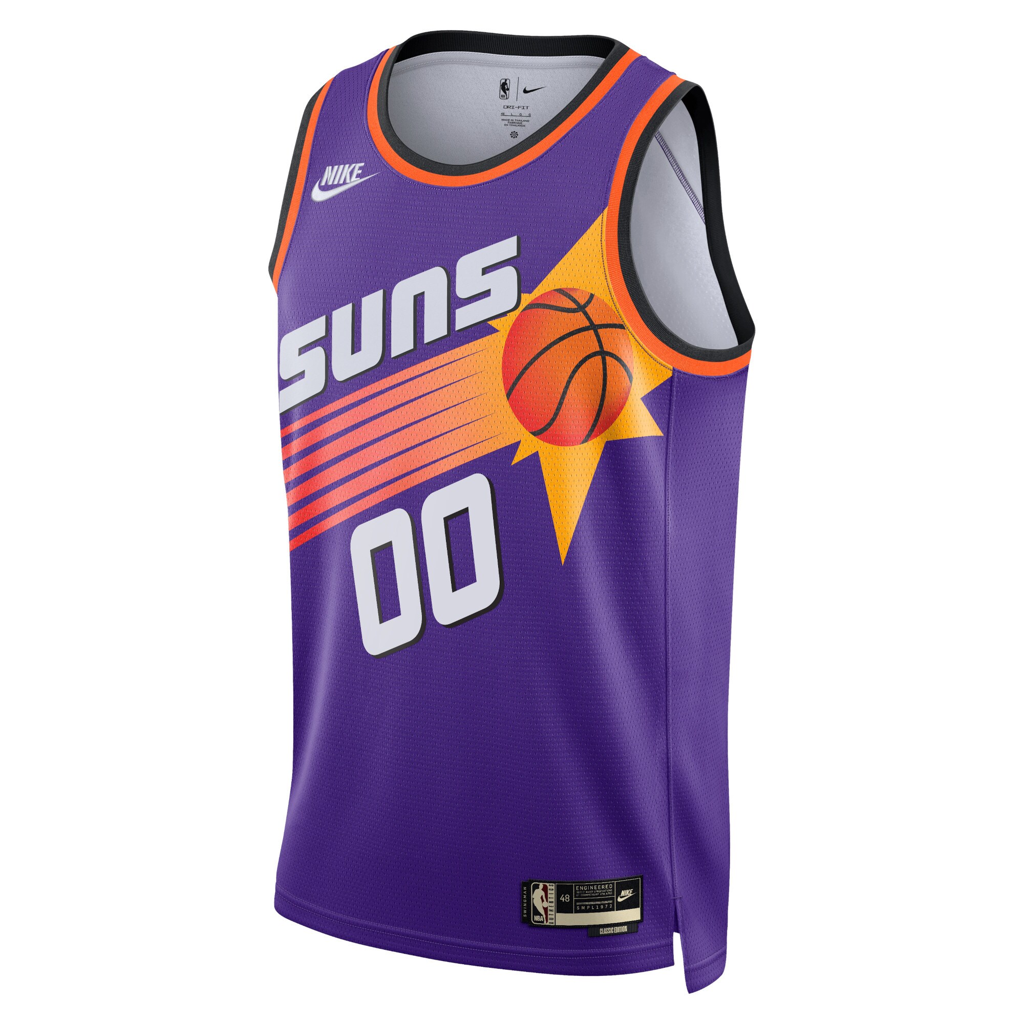 Phoenix Suns  Unisex 2022\/23 Custom Swingman Jersey - Classic Edition - Purple