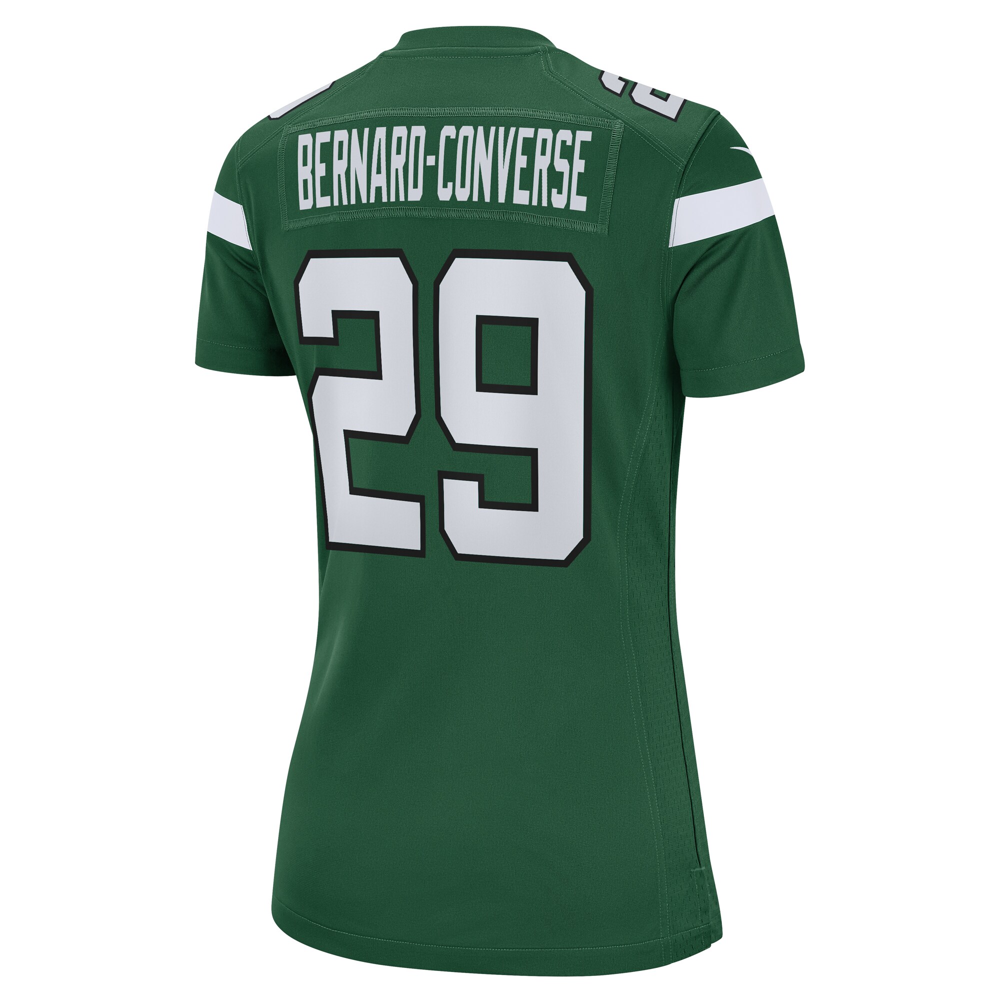 Jarrick Bernard Converse New York Jets  Women's  Game Jersey - Gotham Green