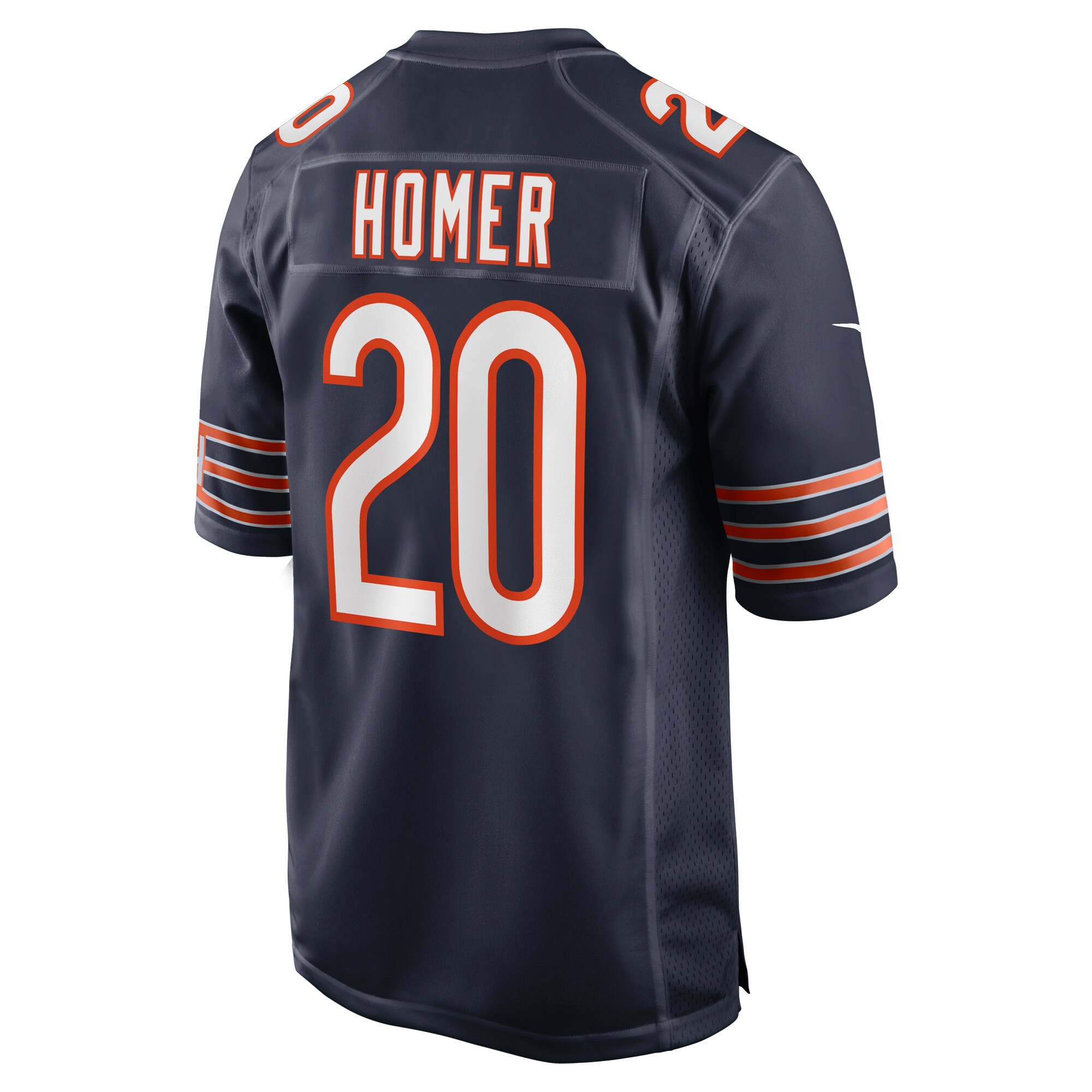 Travis Homer Chicago Bears  Game Player Jersey - Navy