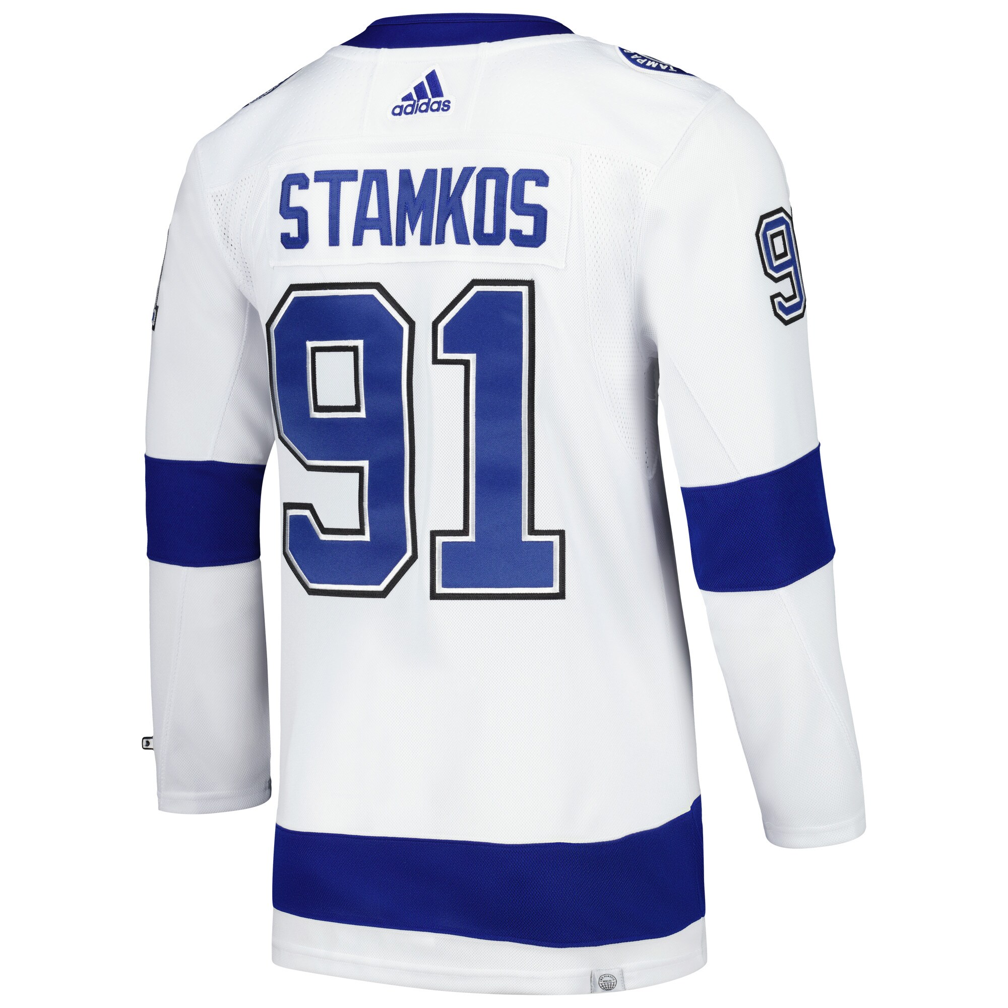 Steven Stamkos Tampa Bay Lightning adidas Away Primegreen Authentic Player Jersey - White