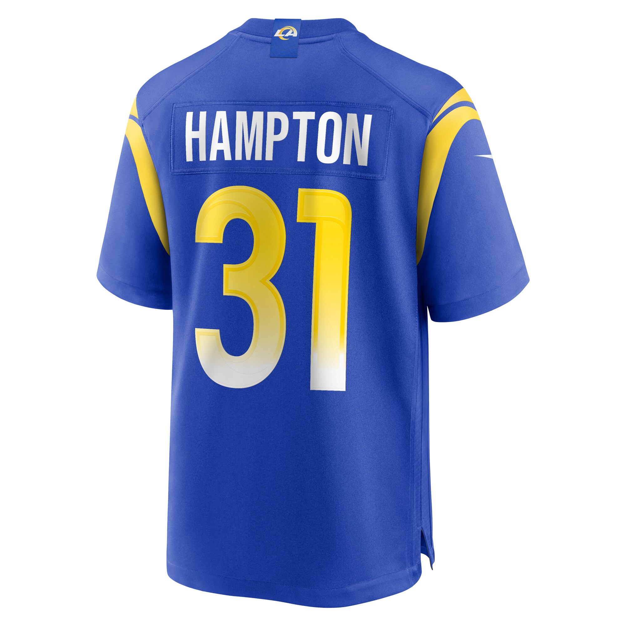 Nick Hampton Los Angeles Rams  Home Game Jersey - Royal