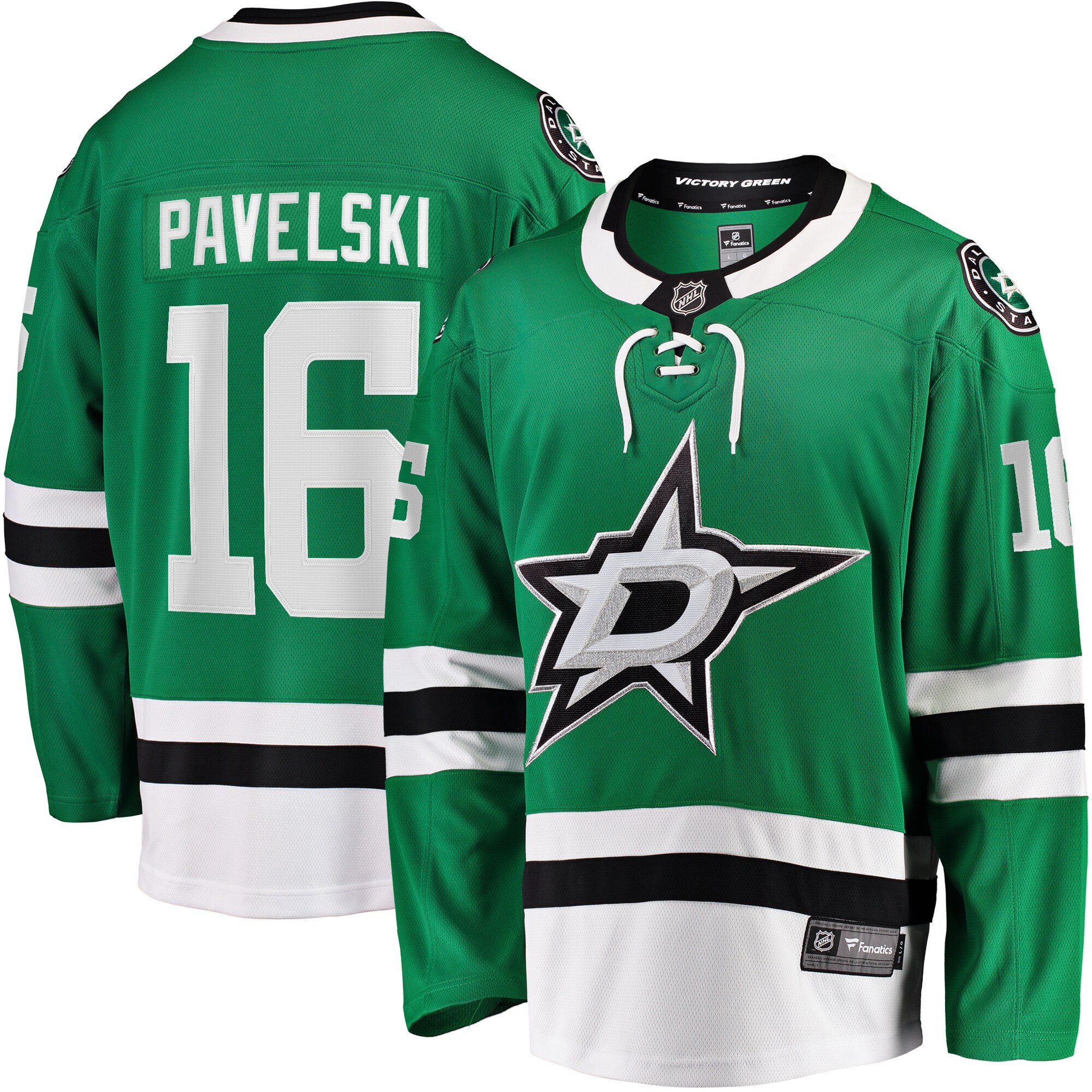 Joe Pavelski Dallas Stars Fanatics Breakaway Home Player Jersey - Kelly Green