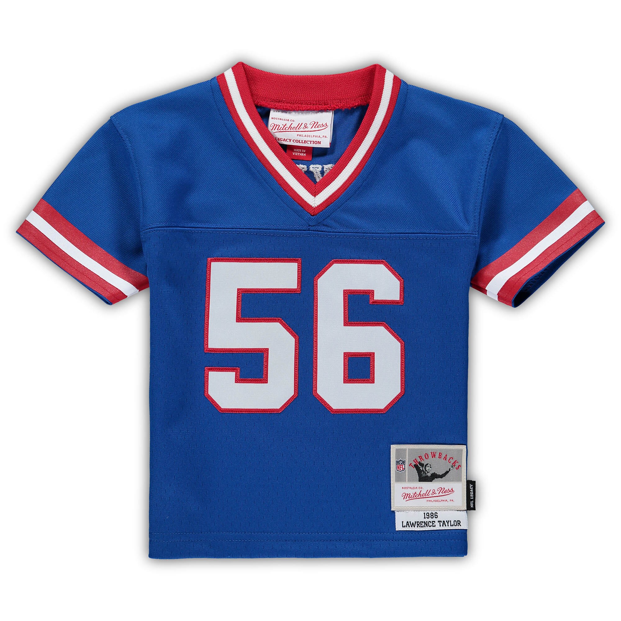 Lawrence Taylor New York Giants Mitchell & Ness Infant 1986 Retired Legacy Jersey - Royal