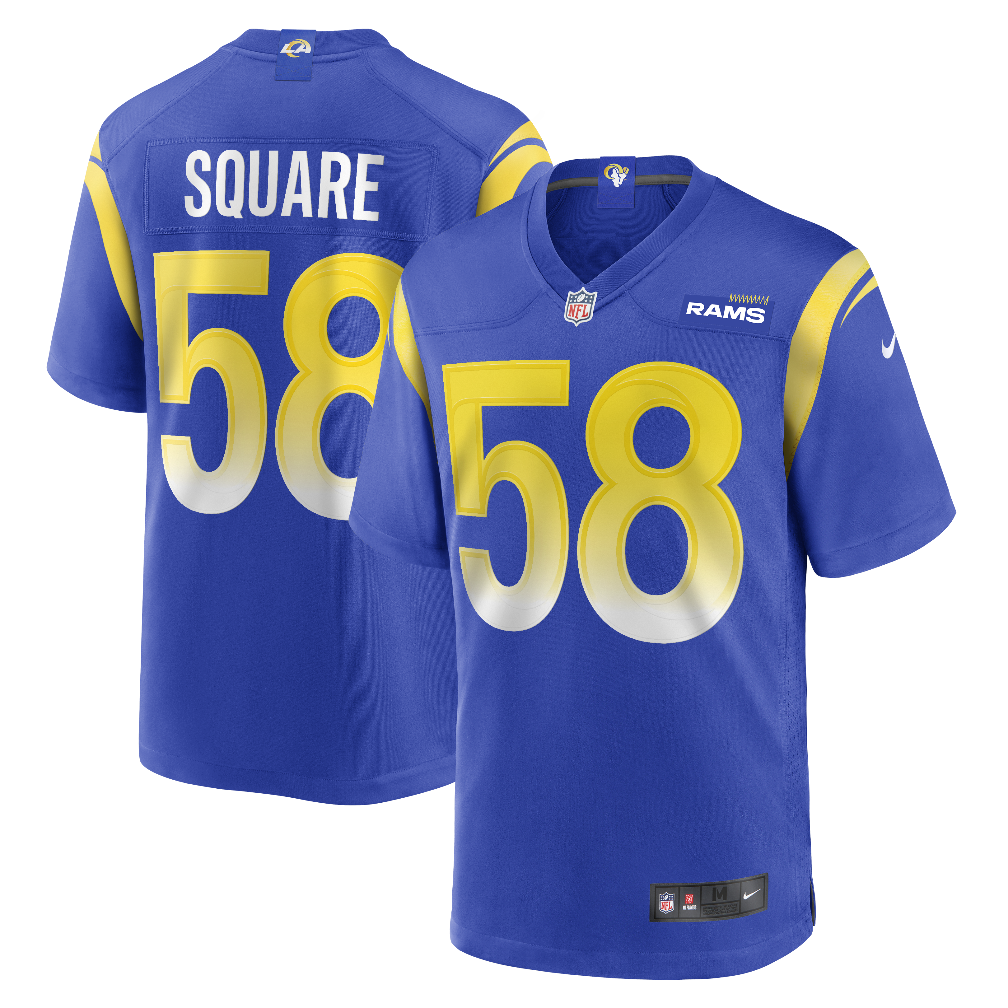 DeAndre Square Los Angeles Rams   Game Jersey - Royal
