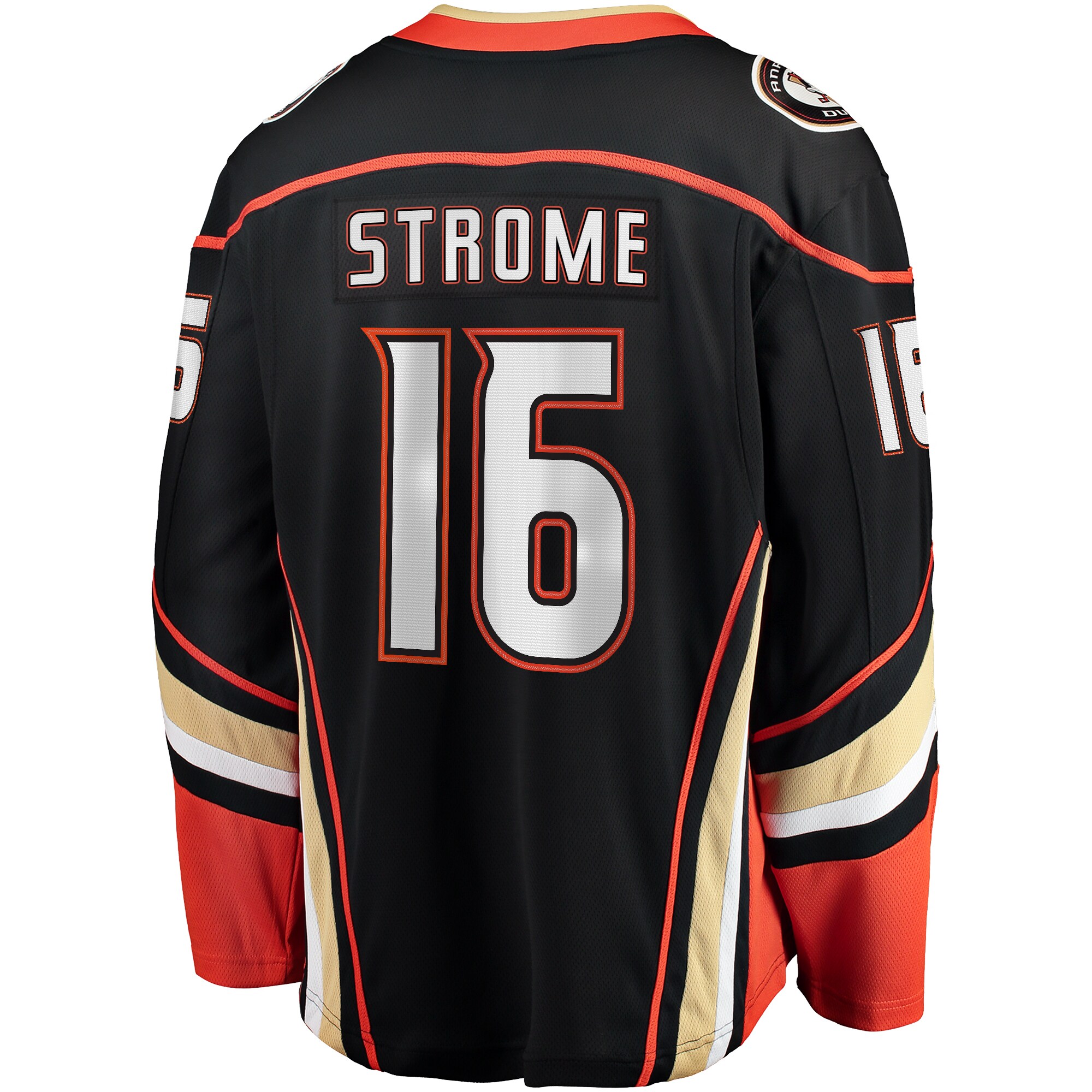 Ryan Strome Anaheim Ducks Fanatics Home Breakaway Jersey - Black