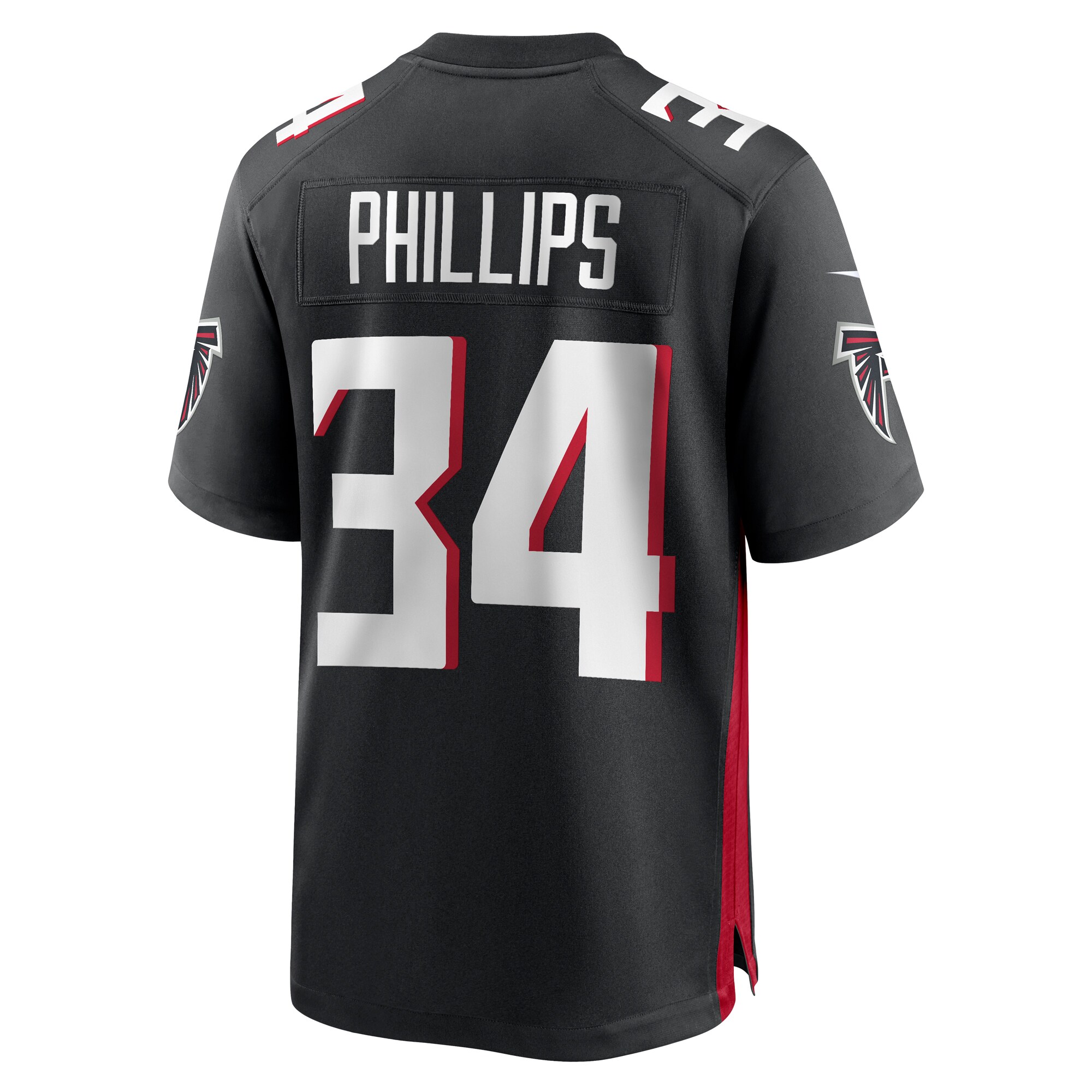 Clark Phillips III Atlanta Falcons  Team Game Jersey -  Black