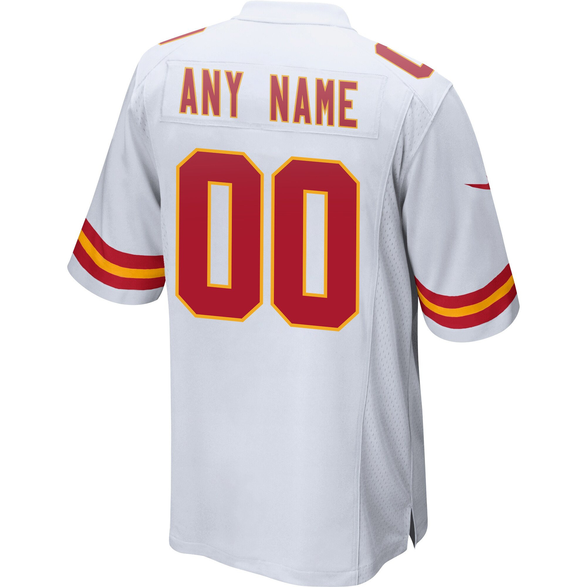 Custom Kansas City Chiefs Super Bowl LVII Champions Men Game Jersey - White