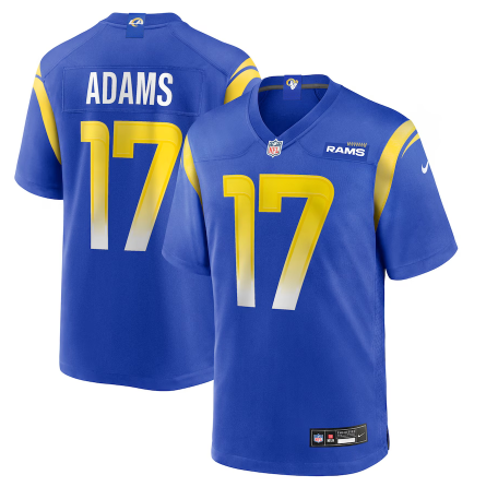 Los Angeles Rams Davante Adams Royal Jersey