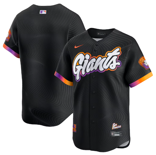 San Francisco Giants Nike Anthracite 2025 City Connect Limited Jersey