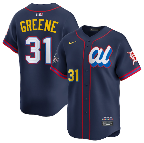 American League Riley Greene Navy 2025 All-Star Edition Limited Player Jersey