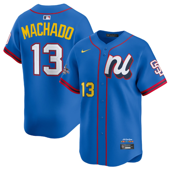 National League Manny Machado Blue 2025 All-Star Edition Limited Player Jersey