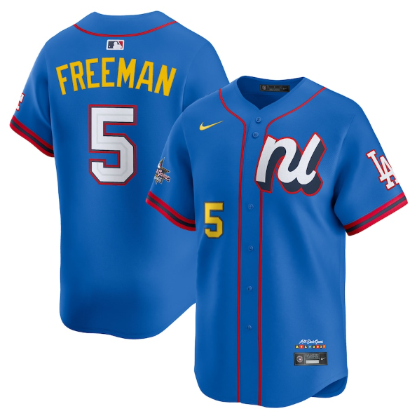 National League Freddie Freeman Blue 2025 All-Star Edition Limited Player Jersey