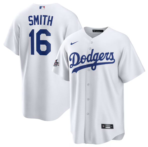 Los Angeles Dodgers Will Smith White 2025 MLB All-Star Game Home Replica Player Jersey