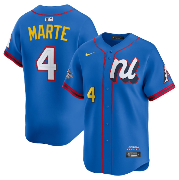 National League Ketel Marte Blue 2025 All-Star Edition Limited Player Jersey