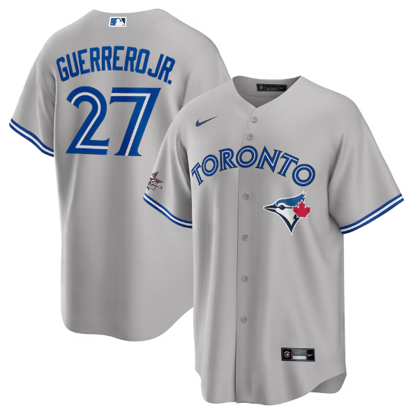 Toronto Blue Jays Vladimir Guerrero Jr. Gray 2025 MLB All-Star Game Road Replica Player Jersey