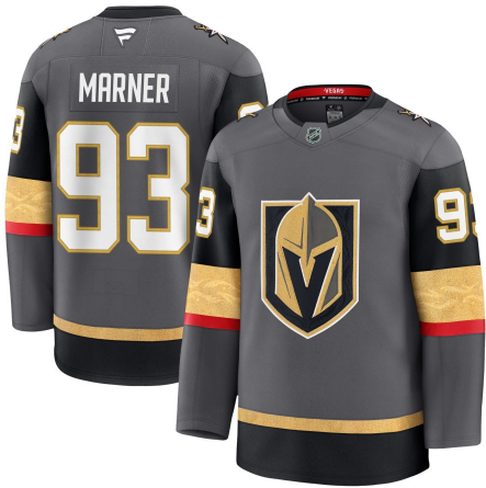 Vegas Golden Knights Mitch Marner Fanatics Gray Breakaway Jersey
