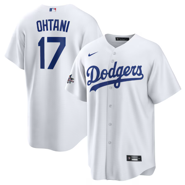 Los Angeles Dodgers Shohei Ohtani White 2025 MLB All-Star Game Home Replica Player Jersey