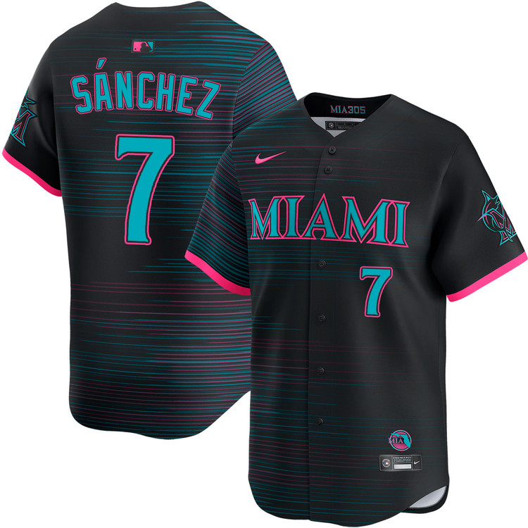Jesus Sanchez Miami Marlins City Connect 2.0 Limited Jersey