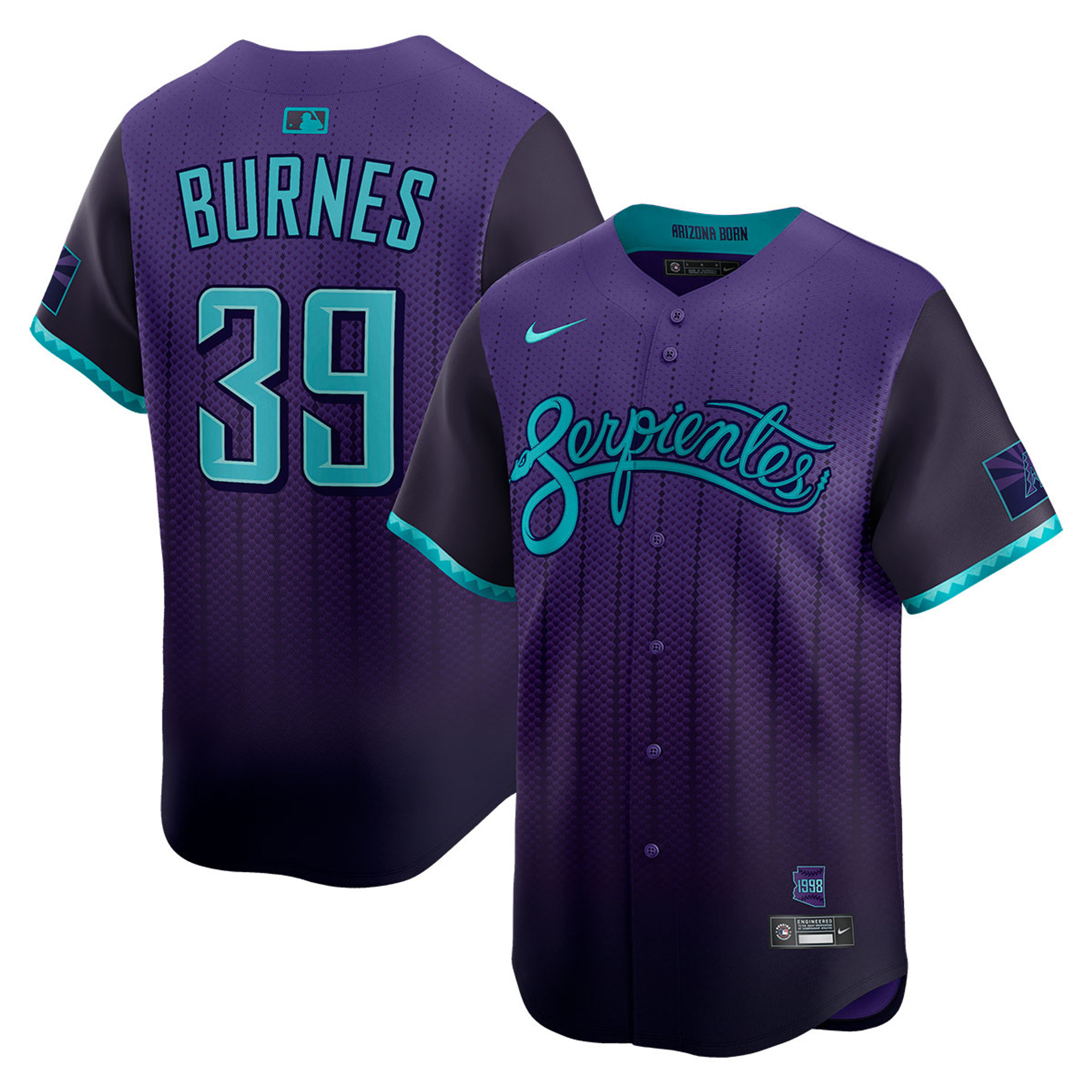 Corbin Burnes Arizona Diamondbacks City Connect 2.0 Limited