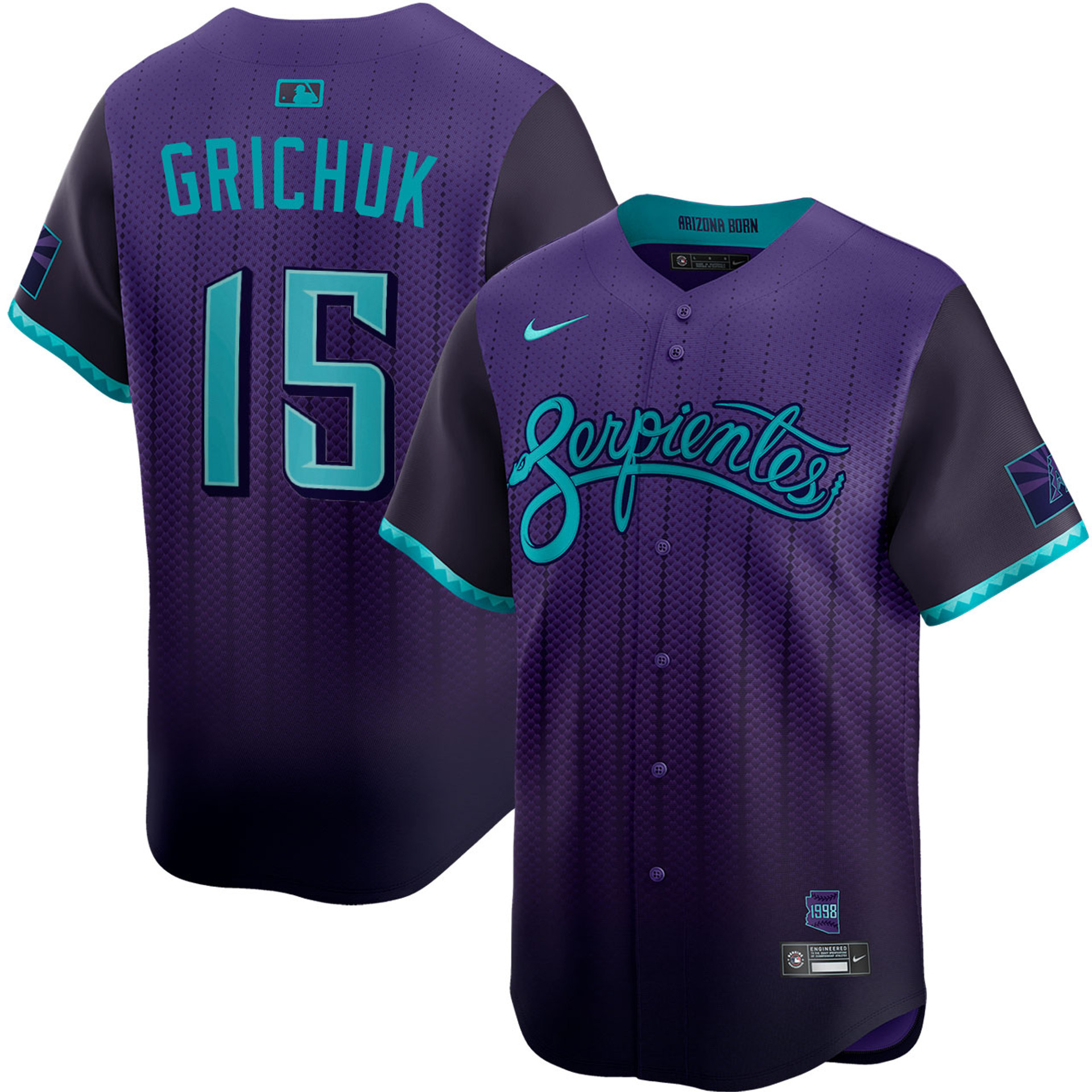 Randal Grichuk Arizona Diamondbacks City Connect 2.0 Limited Jersey