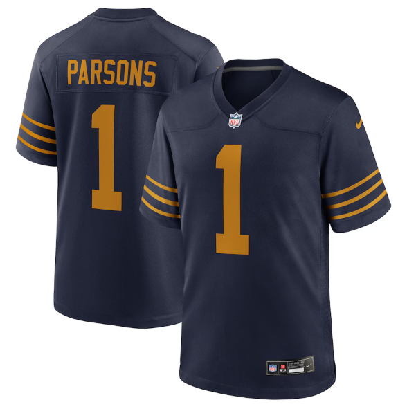Green Bay Packers Micah Parsons Navy The 1923 Classic Jersey