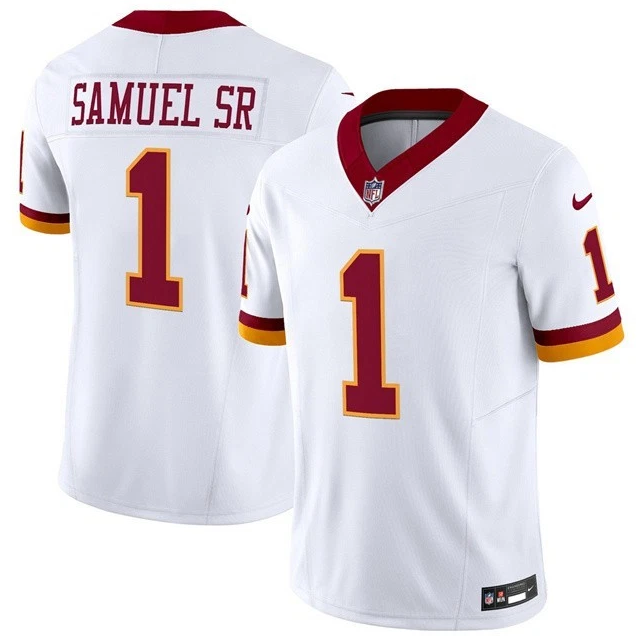 Washington Commanders Deebo Samuel Sr White Super Bowl Era Jersey