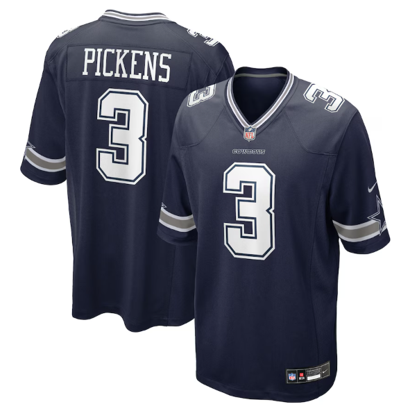 Dallas Cowboys George Pickens BlueJersey