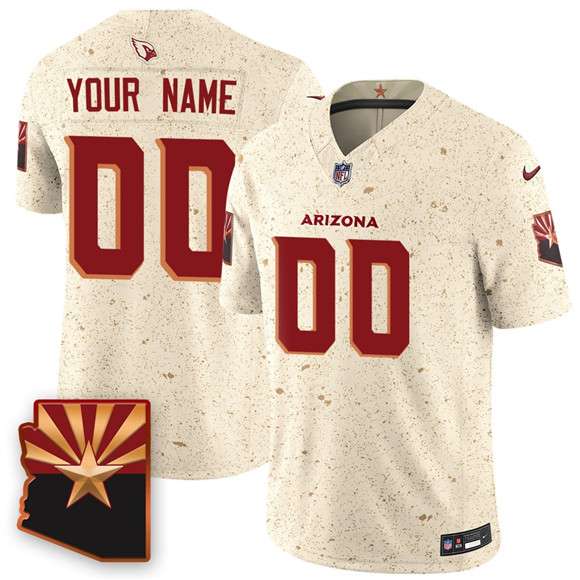 Arizona Cardinals Active Player Custom 2025 FUSE Rivalries Vapor Untouchable Limited Football Stitched Jersey