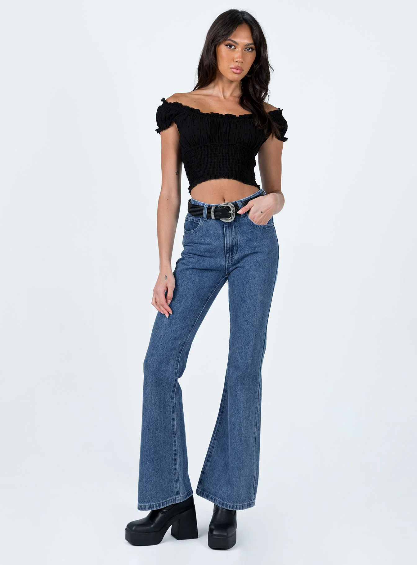 Love Galore Top Black