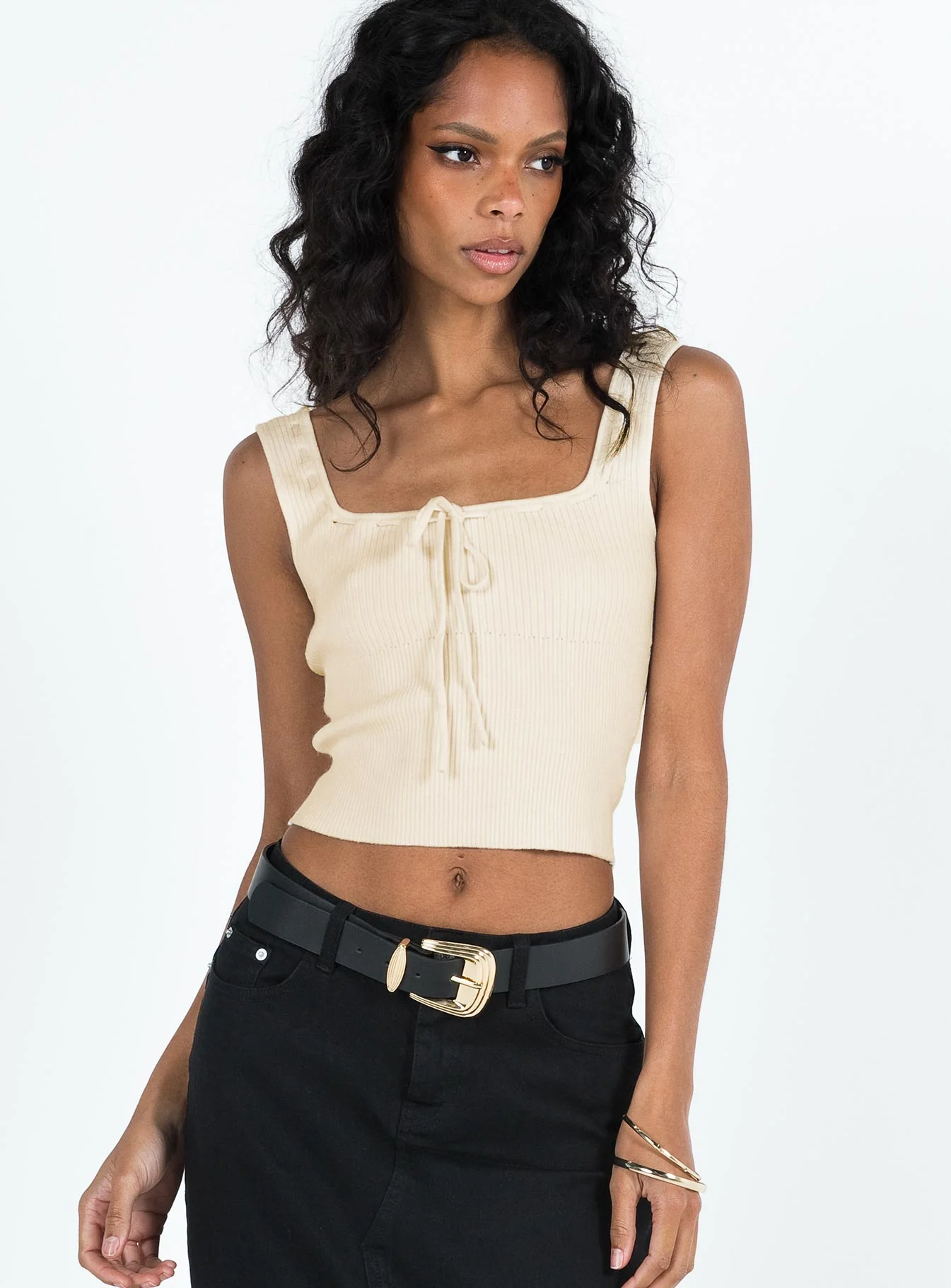 Ferna Top Ivory