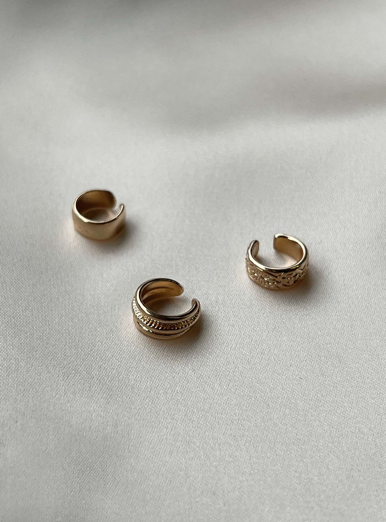Kiana Ear Cuffs Gold