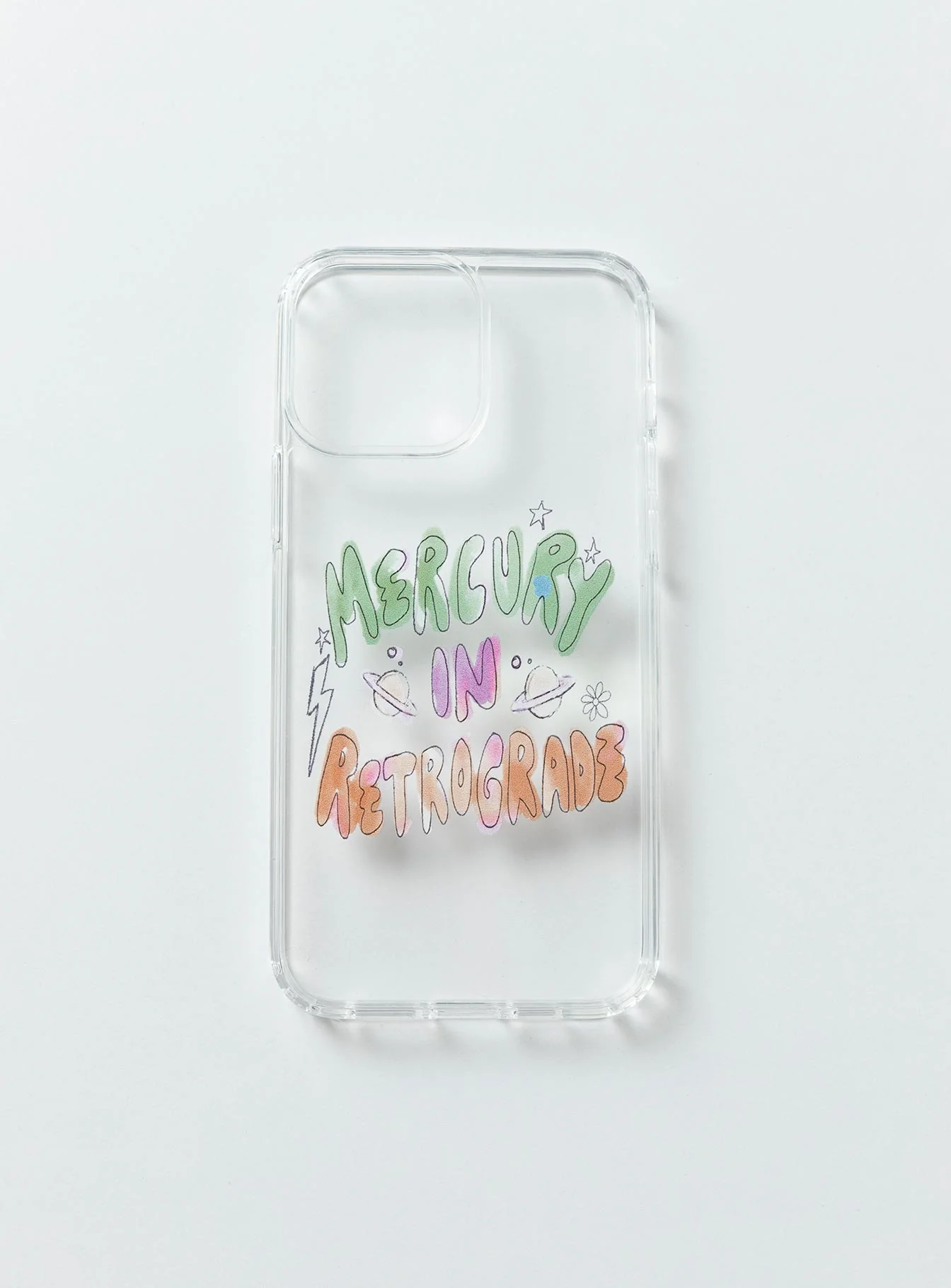 Mercury In Retrograde iPhone Case Multi