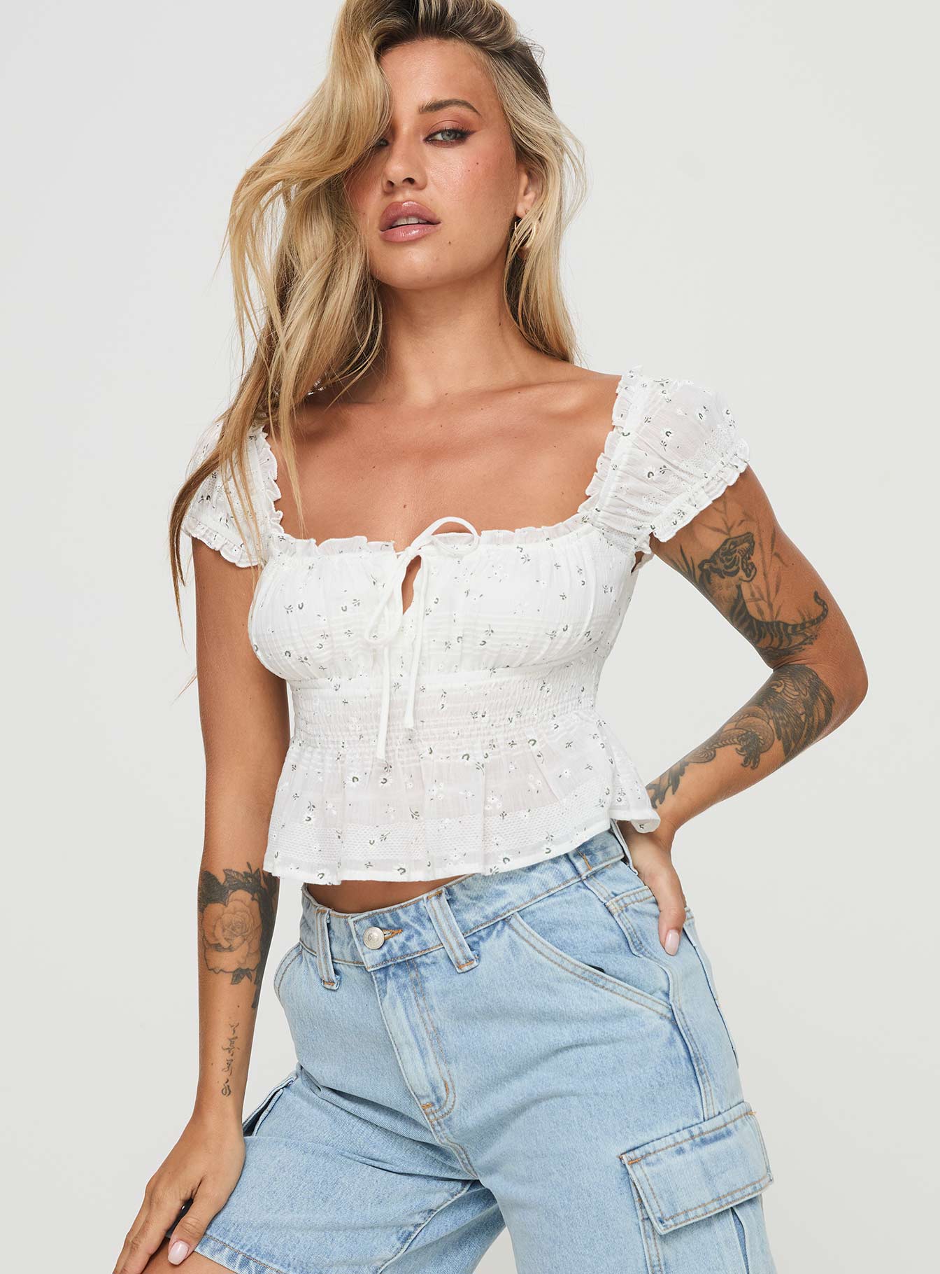 Yvaine Top White