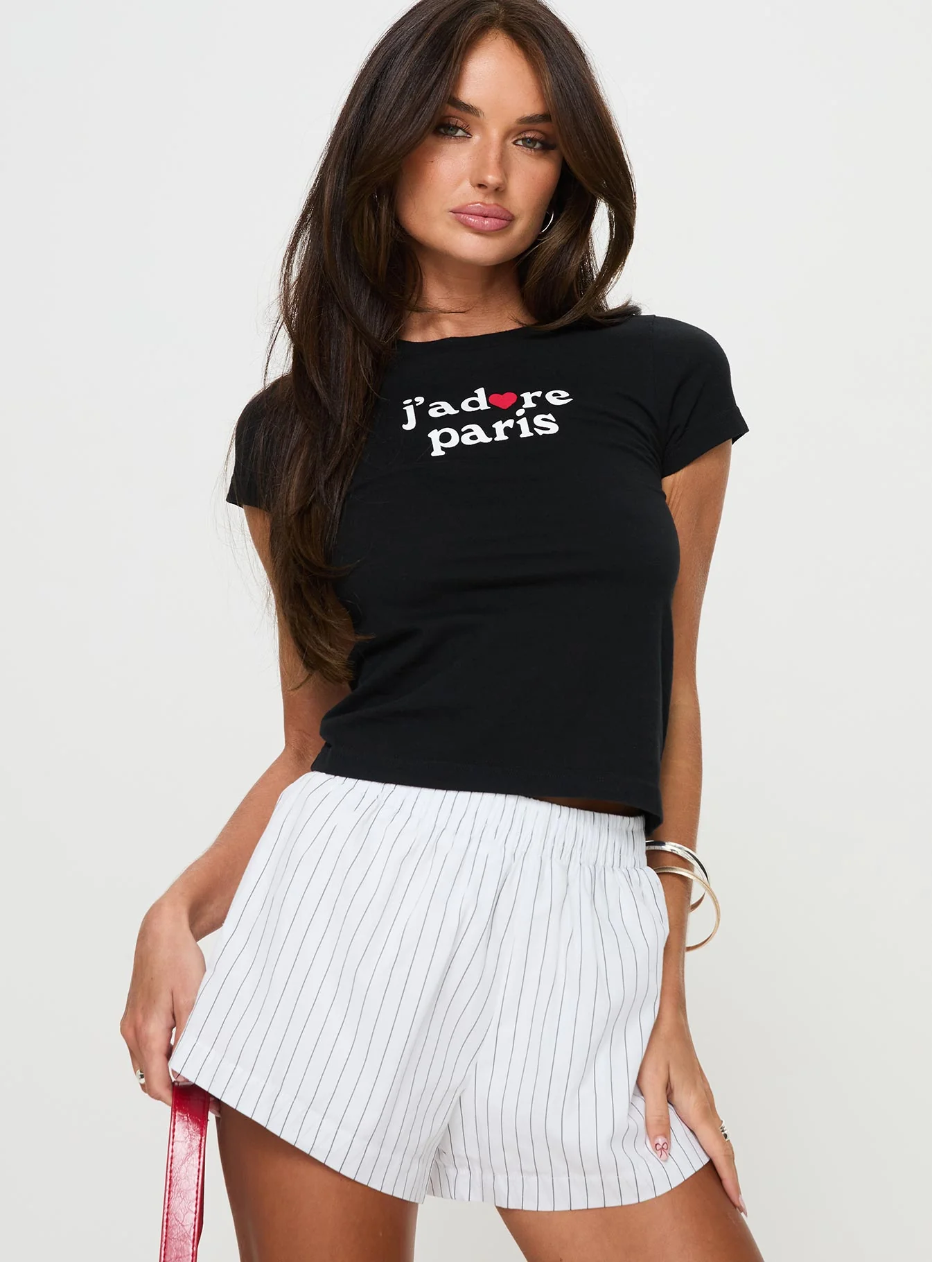 Jadore Tee Black