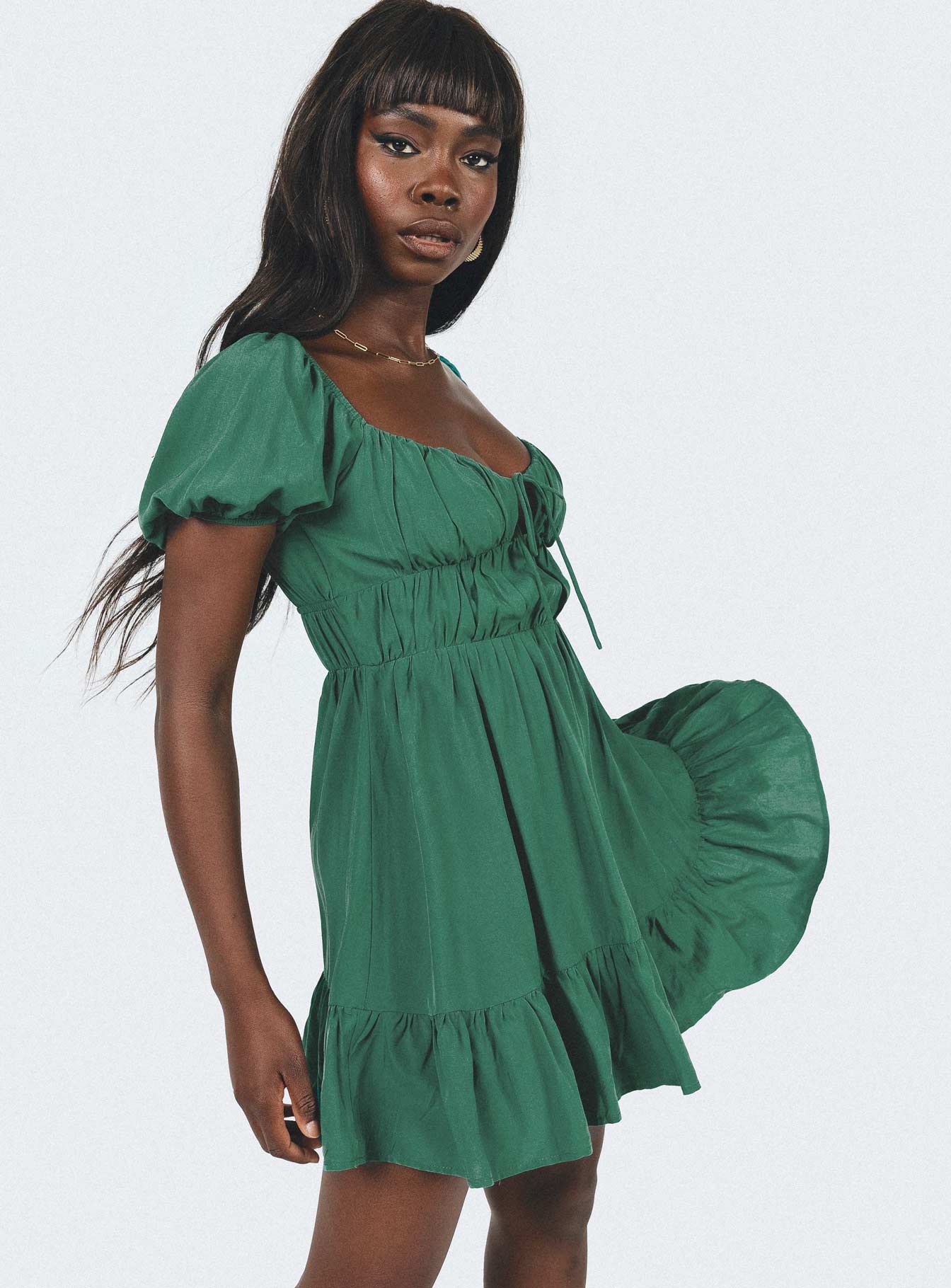 Jacquie Mini Dress Green