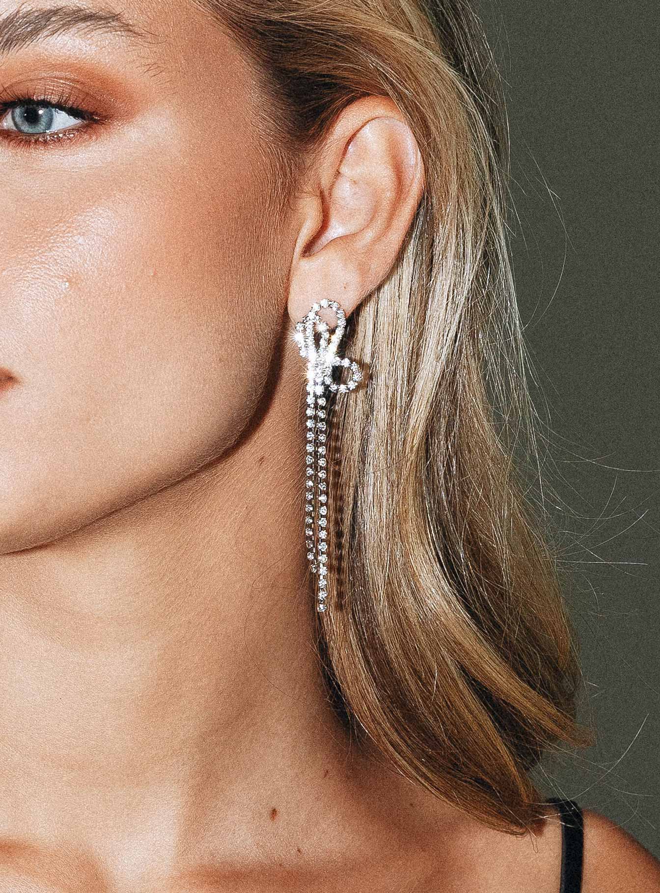 Khan Earrings Silver