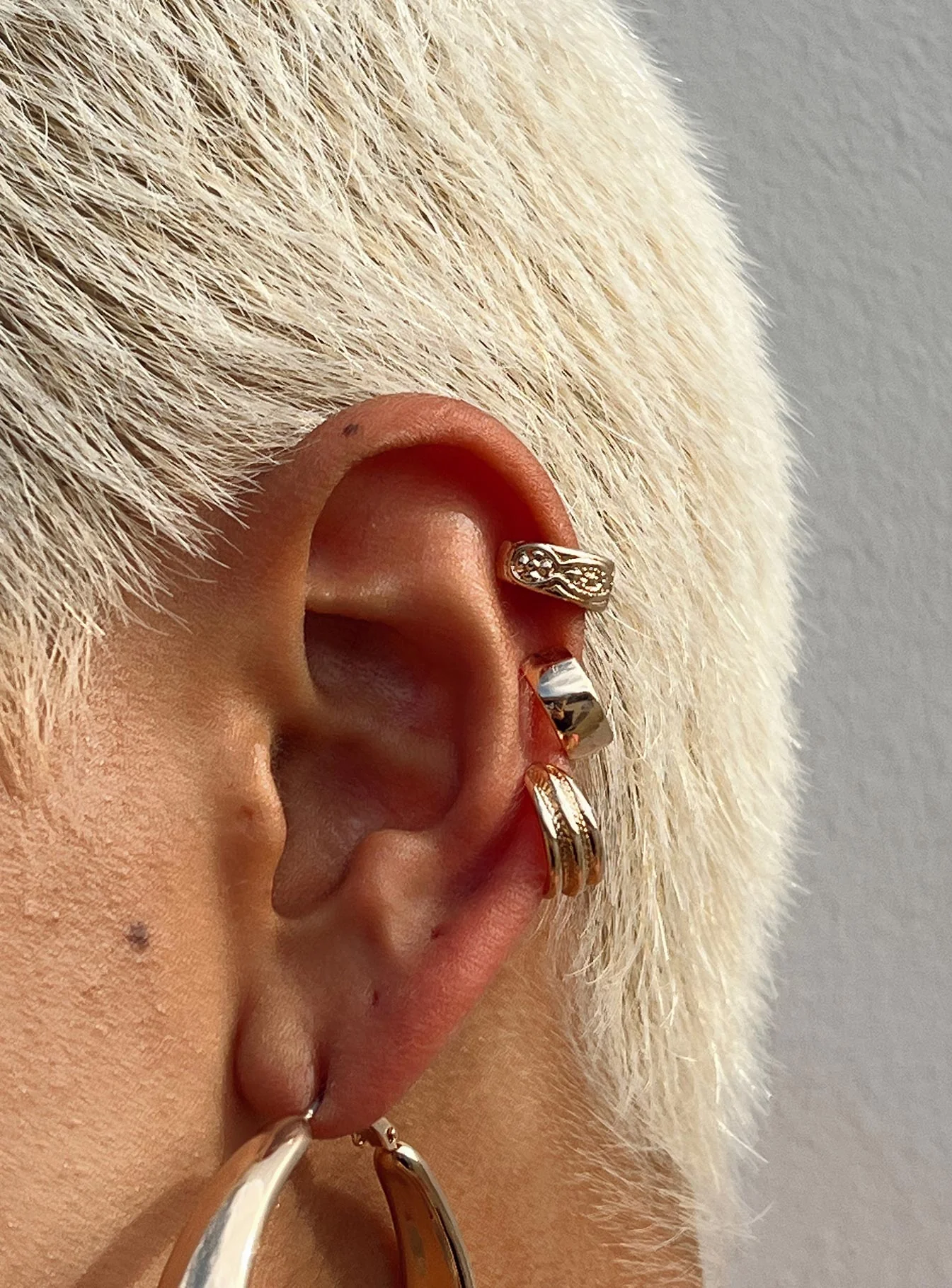 Kiana Ear Cuffs Gold