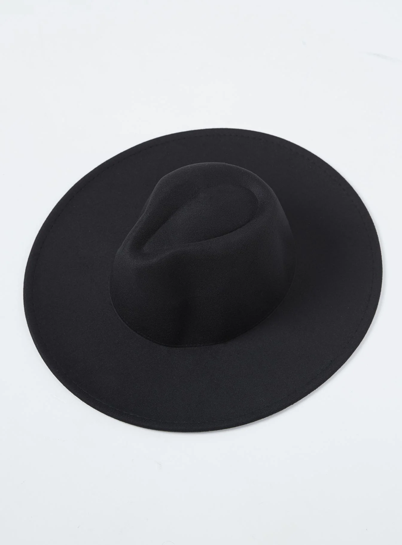 Indiana Fedora Hat Black