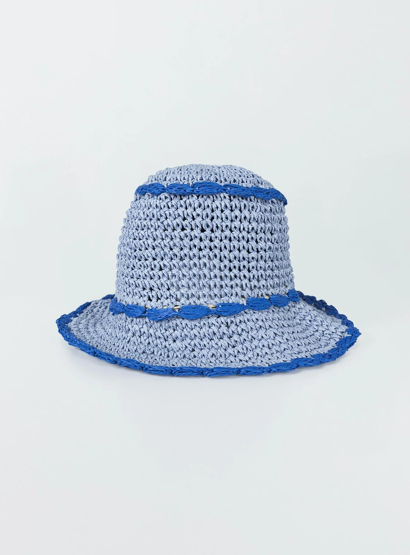Zeldine Crochet Hat Blue