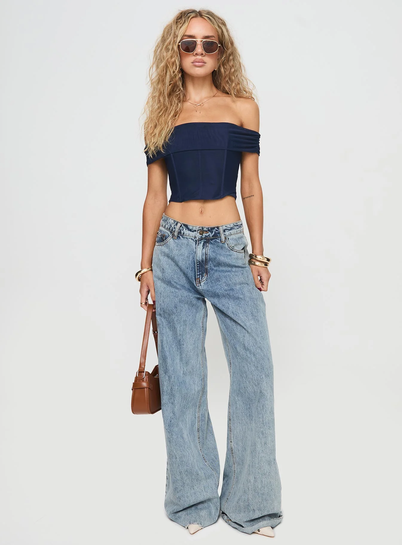 Thoughts Of You Top Blue