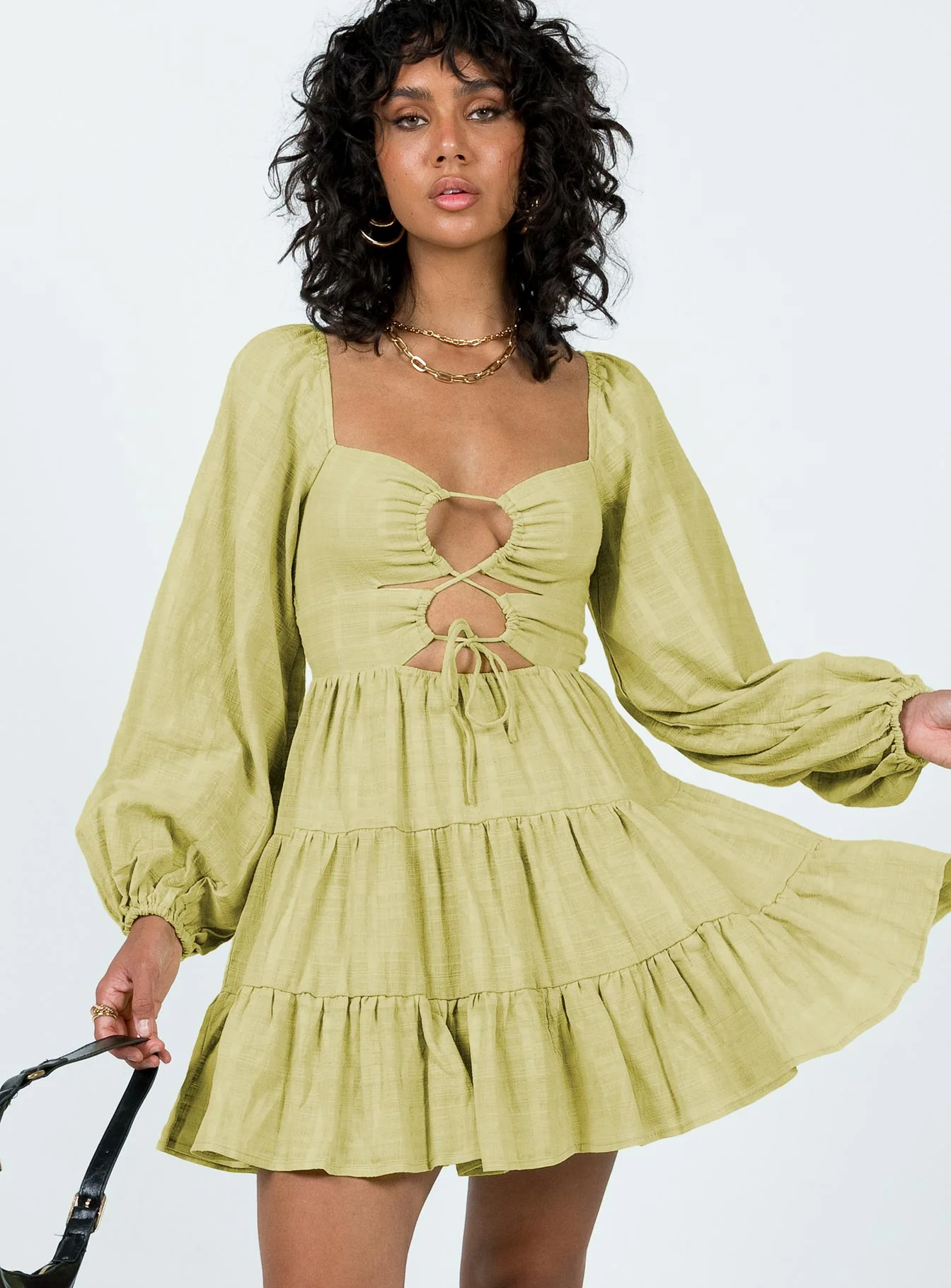 Campbell Mini Dress Sage