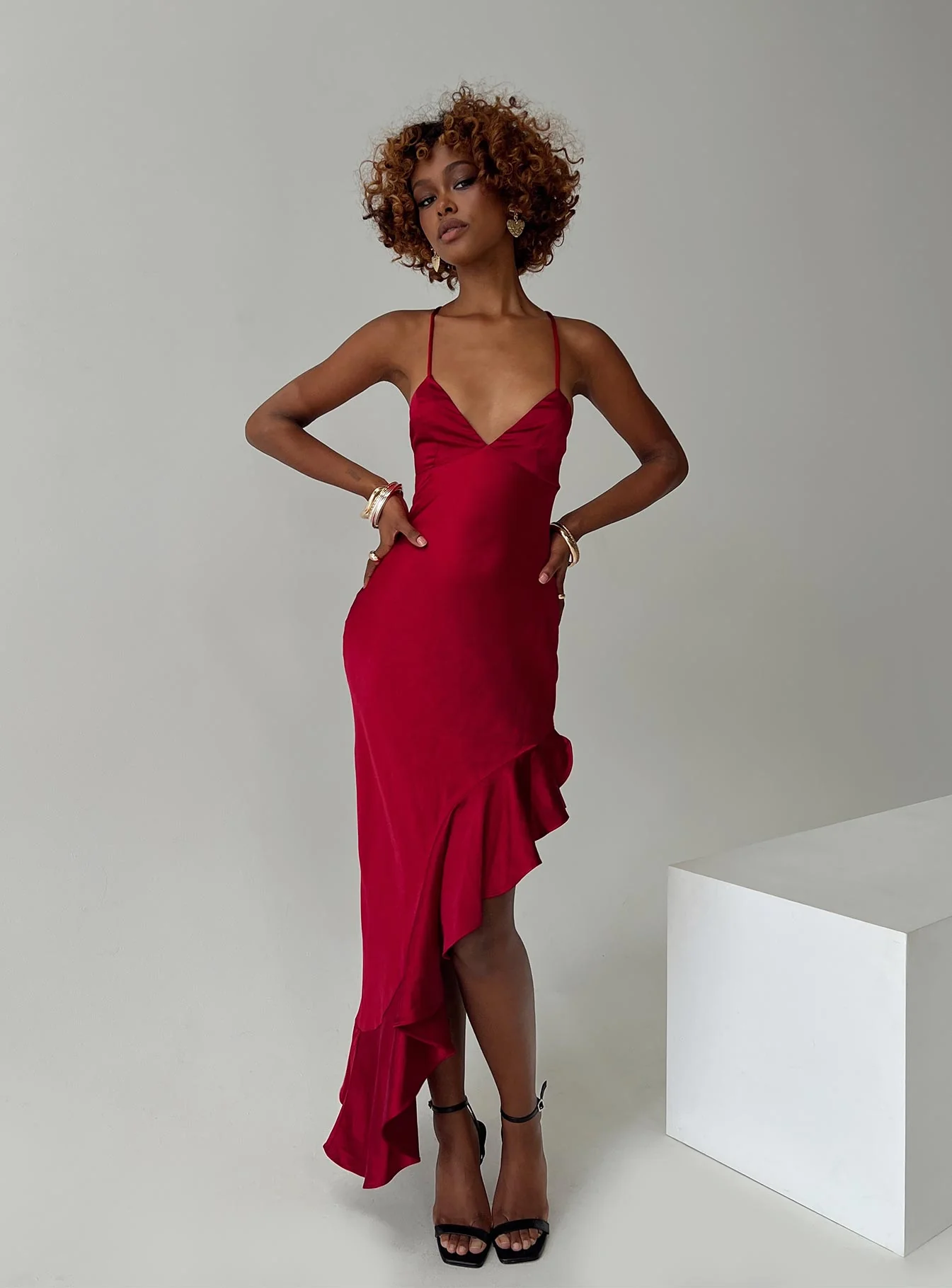 Casen Maxi Dress Red