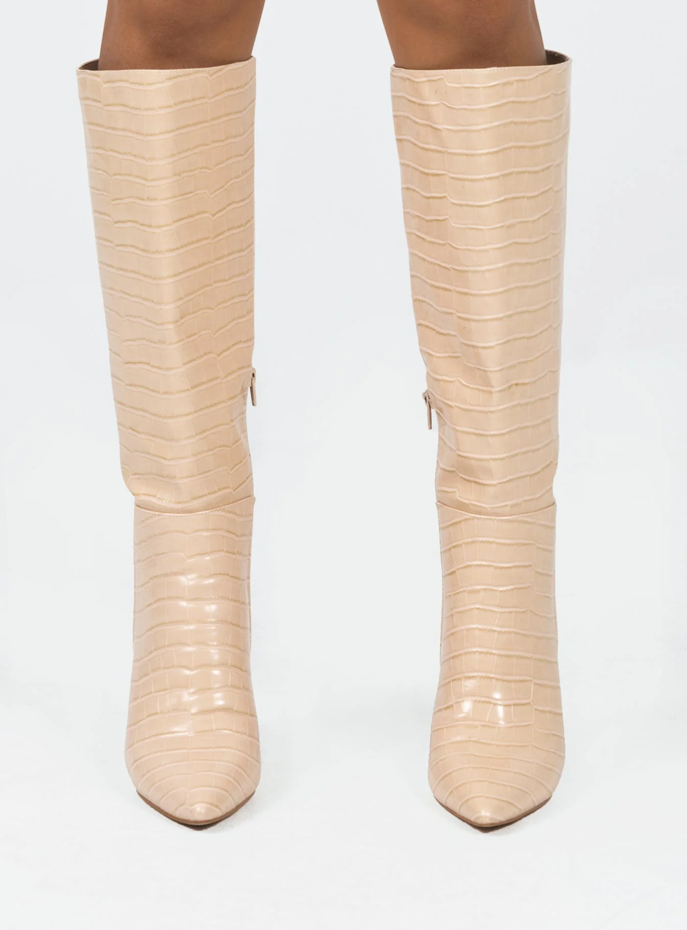 Icon Boot Bone Croc