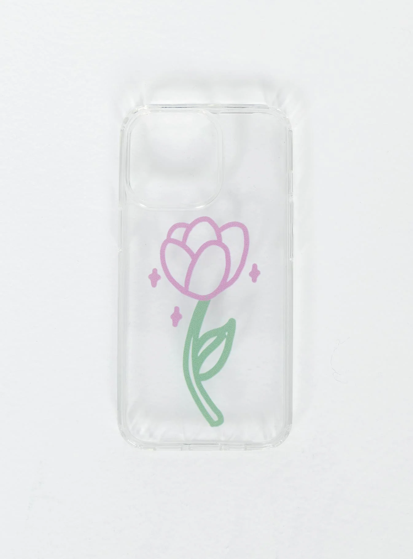 Issell Tulip iPhone Case Clear