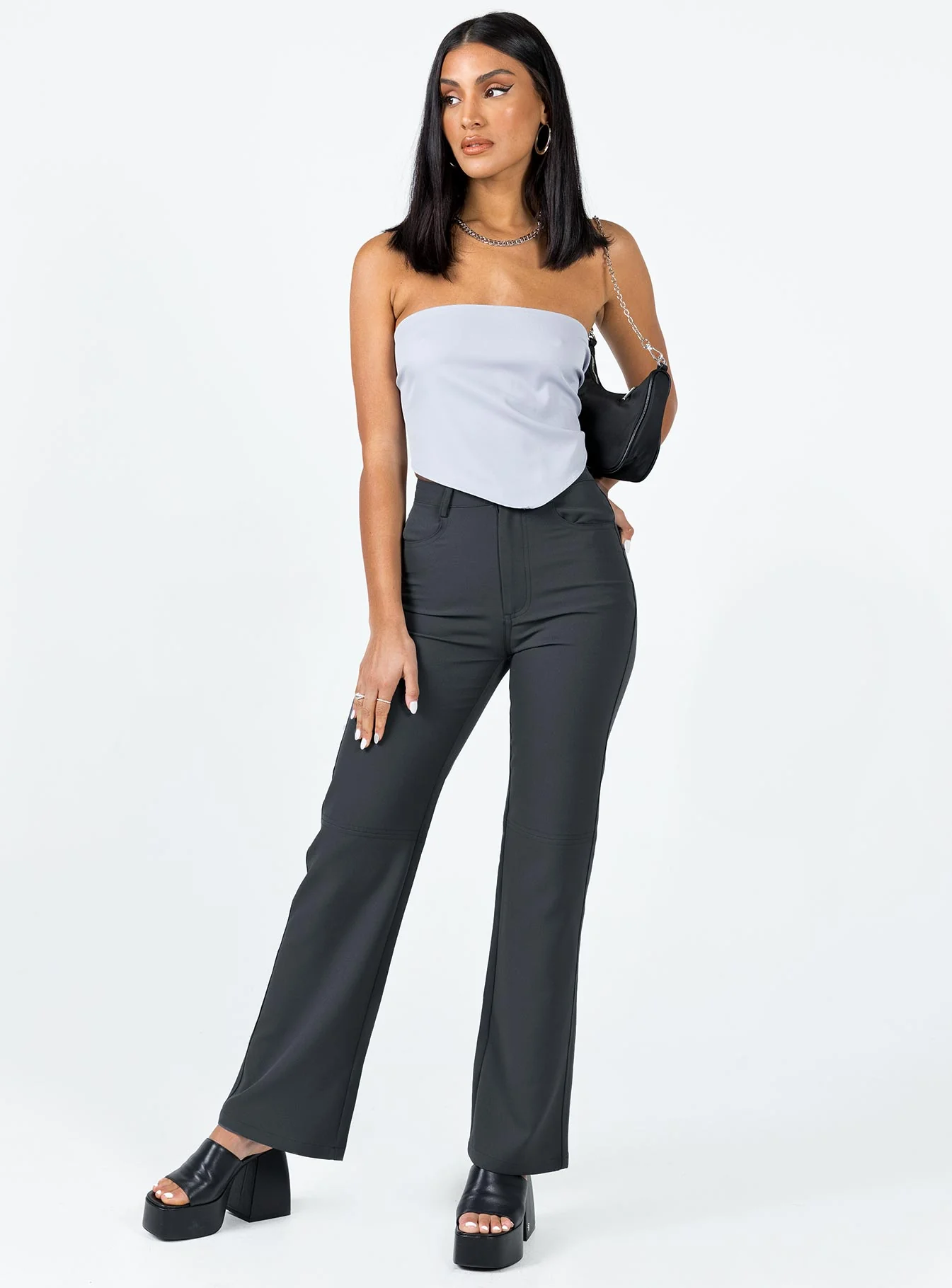 Kamilo Strapless Top Blue
