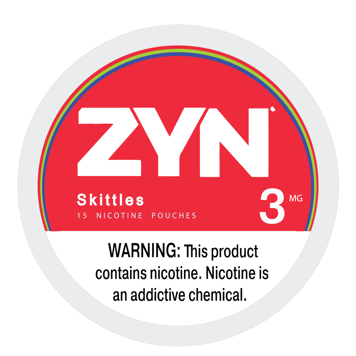 ZYN Skittles 3mg - Nico - Pods