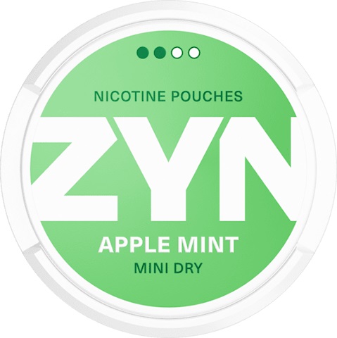 ZYN Apple Mint Mini Dry 3 mg - Nico - Pods