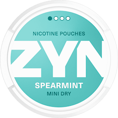 ZYN Spearmint Mini Dry Low 1,5 mg - Nico - Pods