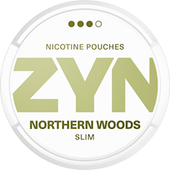 ZYN Slim Northern Woods Strong 9 mg - Nico - Pods
