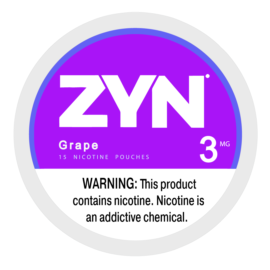 ZYN Grape 3mg - Nico - Pods